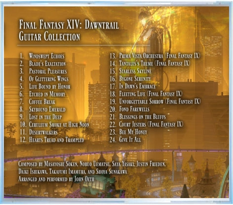 FFXIV: Dawntrail Guitar Collection - CD with Jewel Case