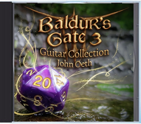 Baldur's Gate 3 Guitar Collection - CD with Jewel Case